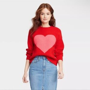 A New Day Heart Sweater